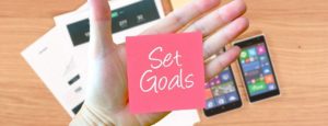 set yourself goals